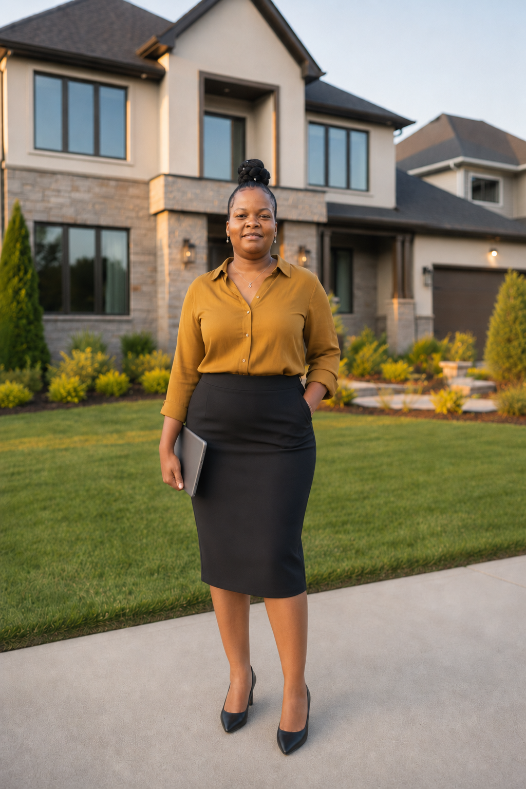 Marie Arne professional real estate portrait